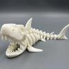 Декоративная акула для 3D-печати Миниатюрная кукла с подвижными суставами Детские игрушки Подарок на день рождения Модель для самостоятельной печати Игровые игрушки