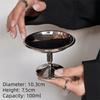 304 Stainless Steel Ice Cream Cup Fruit Yogurt Dessert Salad Bowl Retro Dessert Cup  Bar Dinnerware