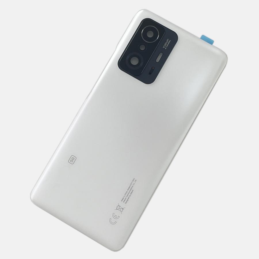 Стекло 11T Pro Для Xiaomi 11T Pro Задняя стеклянная крышка аккумулятора Для Mi 11t 5G Запасная задняя крышка корпуса С объективом