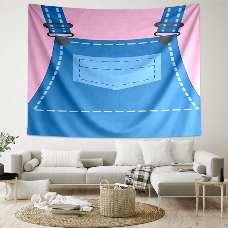 Ms.-Rachel Print Tapestry, Backdrop, Easy Setup, Ideal for Bedroom, Office & Living Room, with Aesthetic Wall Hanging Decor.