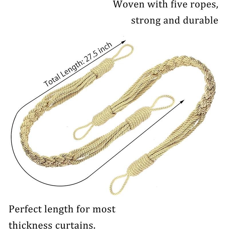 1 шт., подхват для штор ручной работы, тканая веревка «сделай сам», домашний декор, держатель для штор, подхват на спине, оконная драпировка, удерживающая аксессуары для комнаты