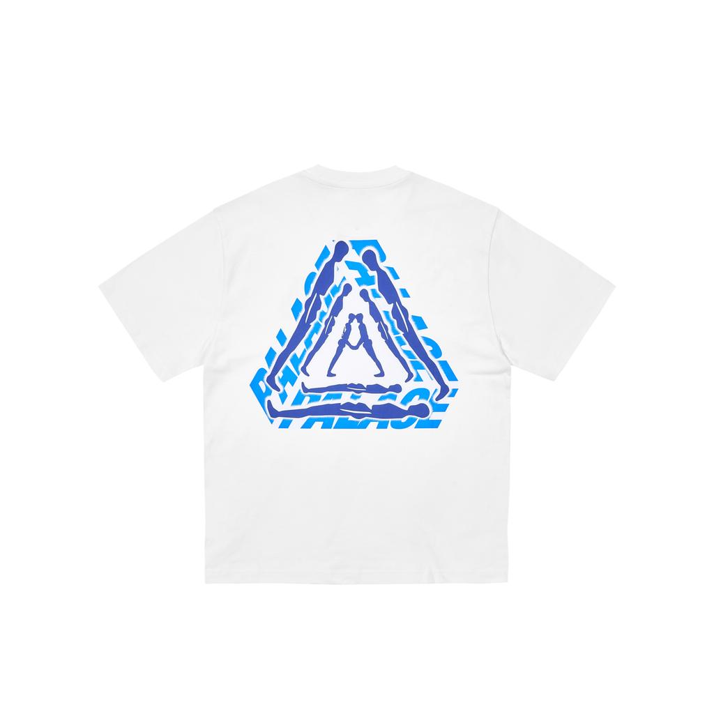 Palace P3 Lean футболка белая унисекс топы P28TS043