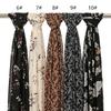 180cm Long Shawl Chiffon Printing Pashmina Elegant Wrap Hijab  for Woman