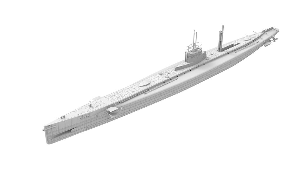 Das Werk 1/72 Scale World War I German U-Boat SM U9 Plastic Model Kit USCDW72001