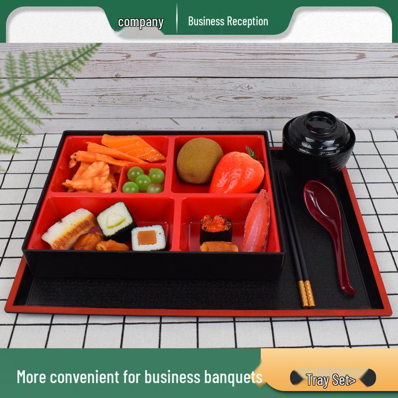Посуда для японской кухни: Полный набор ланч-боксов для ресторана или корпоративного приема
