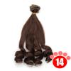Solid Color 1/3 1/4 1/6 SD/BJD Doll Hair 20*100CM Curly Wigs 2024 Children Toy Gift
