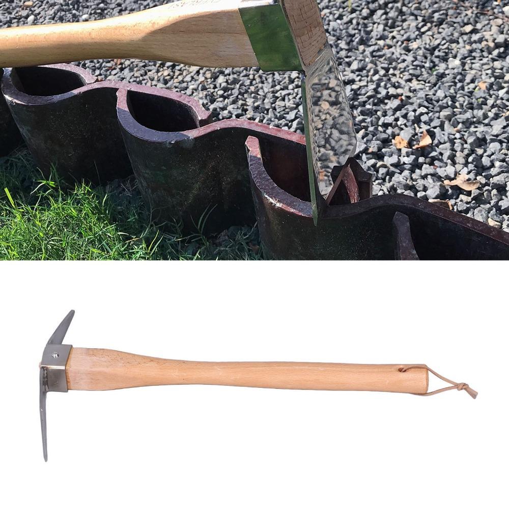 Silver Pick Axe Detachable Garden Pick Axe Durable Digging Tools