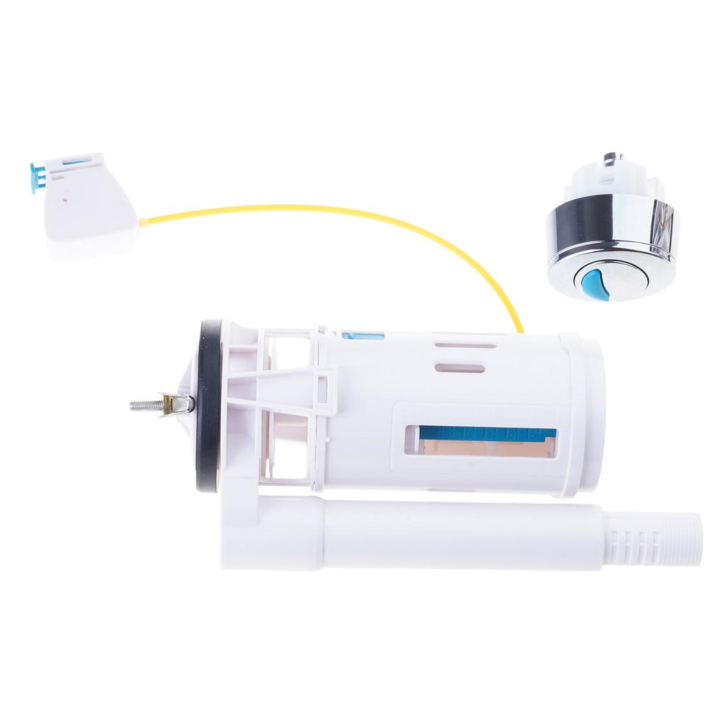 Универсальные сливные клапаны для замены, боковые, двухрежимные, сливные клапаны, компоненты для бачков унитаза для слива воды