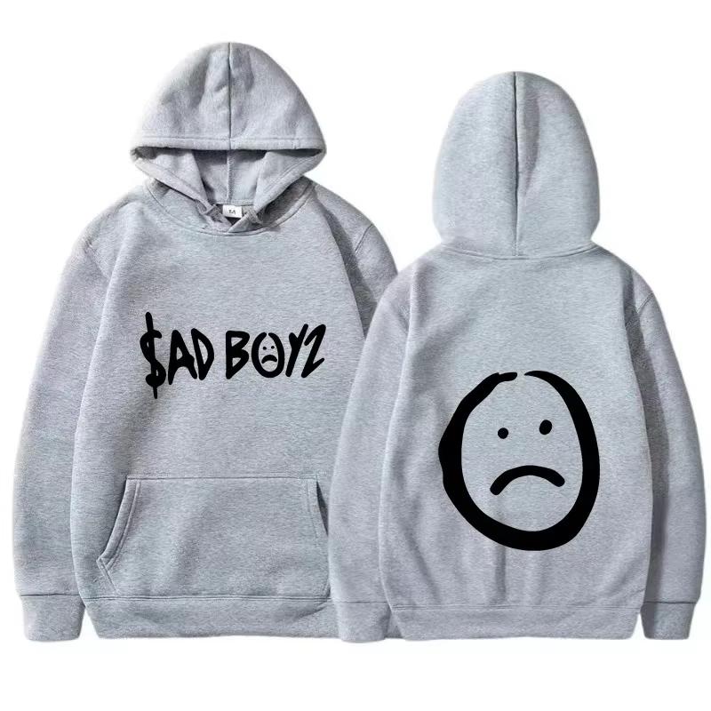 Новая толстовка с капюшоном Junior H Sad Boyz с принтом World Tour, с длинным рукавом, уличная одежда, мужская, женская, толстовка с капюшоном, хип-хоп, мужская одежда