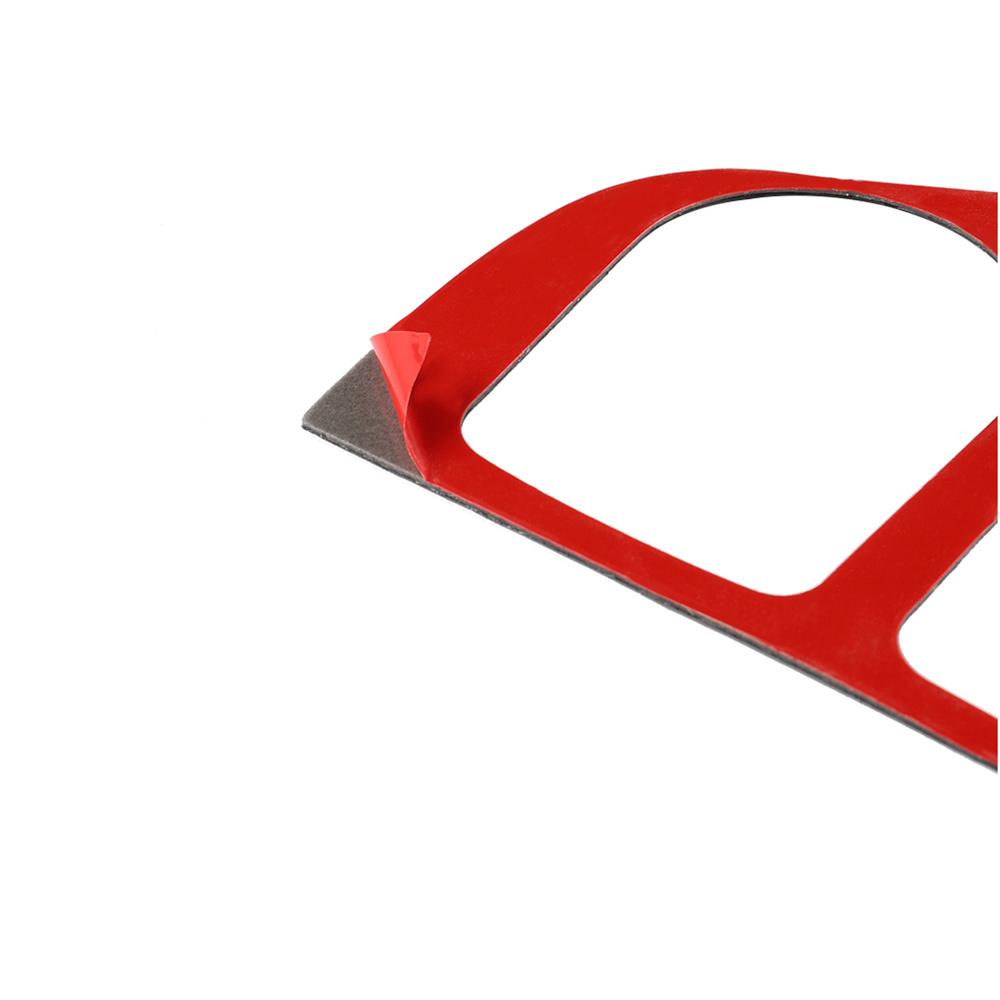 Carbon Fiber Interior Console Gear Shift Cover Trim For Infiniti Q50 Q60 2014-19