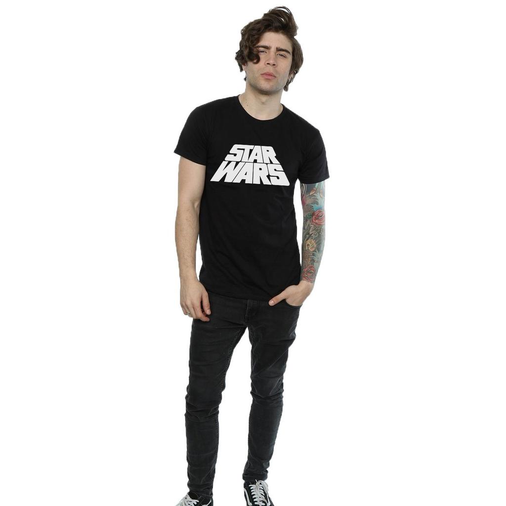Star Wars Mens Retro Logo T-Shirt