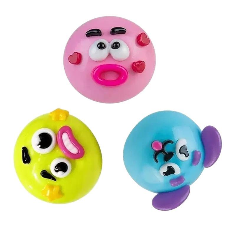 Dog Face Swap Squishy Creative Dog Face Change Quick Rebound Stress Relief Toy