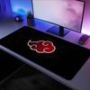 Anime NARUTO Akatsuki Mousepad Large Desk Mat Keyboard Ergonomic Office Rubber PC Non-slip Anti-fray Home Custom Game