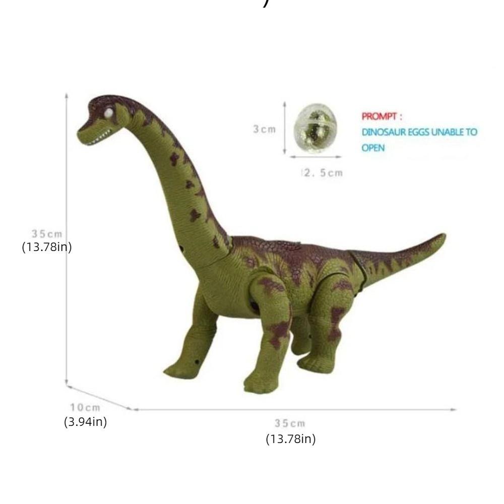 Plastic Will Lay Eggs Dinosaurs Toys Projection Crawling Long-necked Toys Desktop Ornament