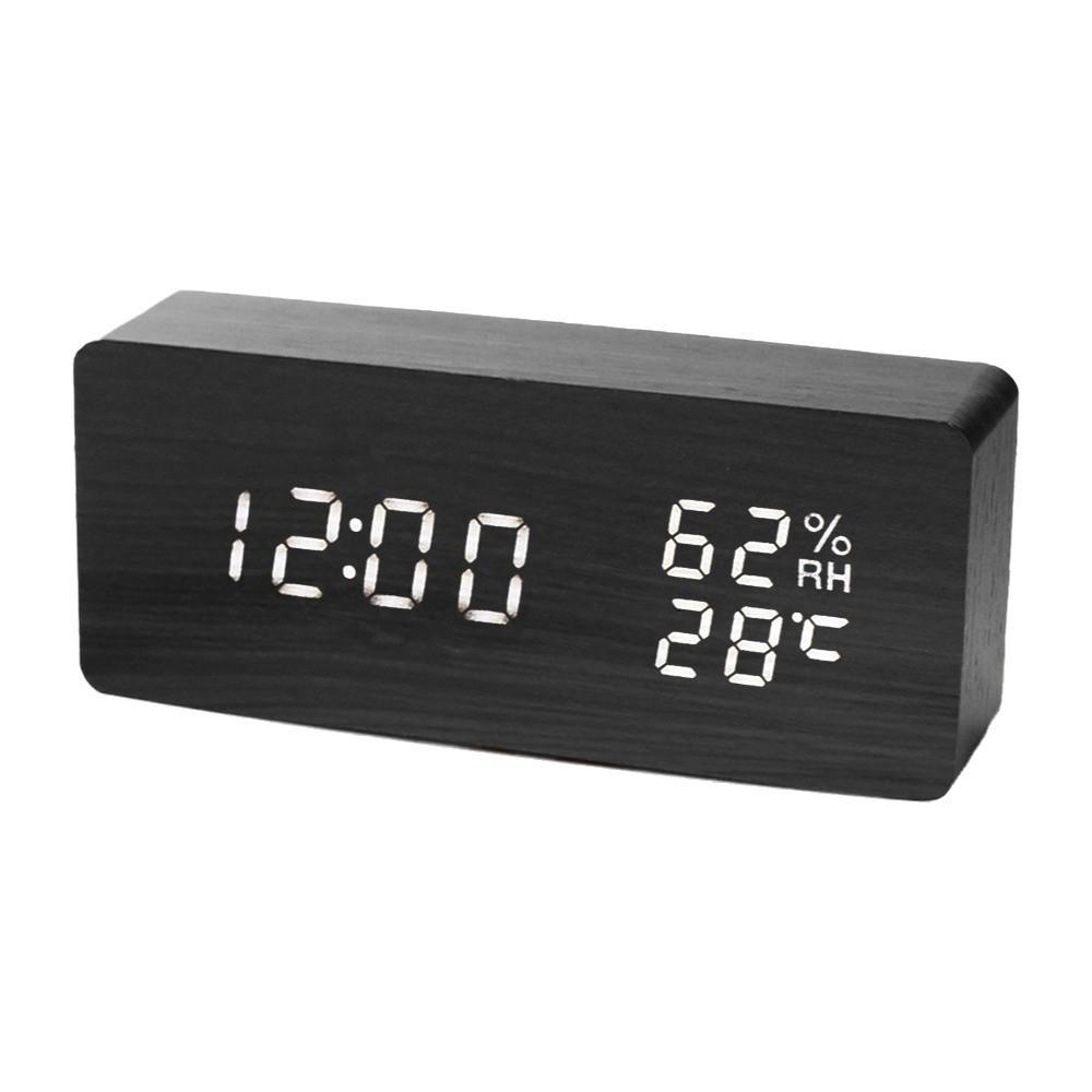 Reminder LED Digital Clock Large Display Table Clock Electronic Alarm Clock Temperature Display