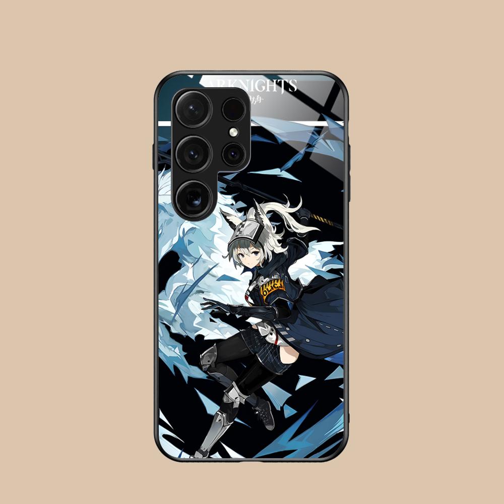 Чехол для мобильного телефона Arknights Grani Glass для Samsung Galaxy A56 55 54 53 52 51 36 35 34 23 16 15 5G Цветная обложка