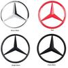 New C200 E200  For Mercedes Benz 1pc 8cm ABS Car Rear Decal Trunk Emblem Sticker Buckle for Mercedes Benz CLS350 CLS400 CLS500 C