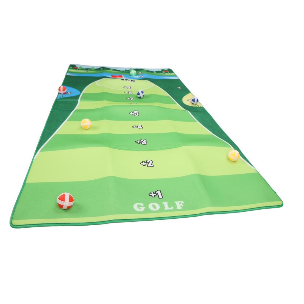 Chipping Game Play Mat Set Chipping Game Training Mat Indoor Outdoor Games for Adults and Family