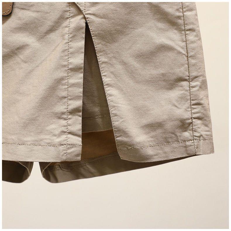 Women's Summer Casual Shorts, Korean Style A-Line Shorts with Elastic Waistband, Fashionable and Slimming