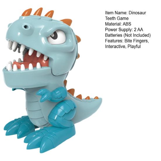 Игра «Зубы динозавра» Игра «Укуси палец» Игрушка-динозавр со сверкающими глазами Толкай