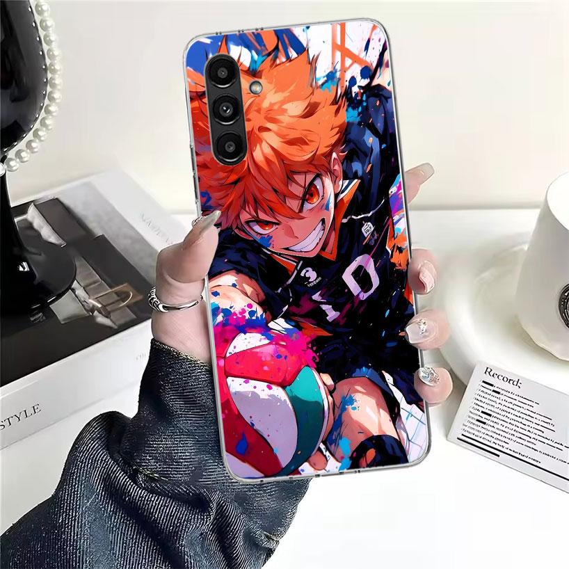 Чехол для телефона Haikyuu Oya Волейбол Аниме для Samsung Galaxy A13 A14 A15 A16 A17 A53 A54 A55 A56 A57 A33 A34 A35 A36 A37 A23 A24 A