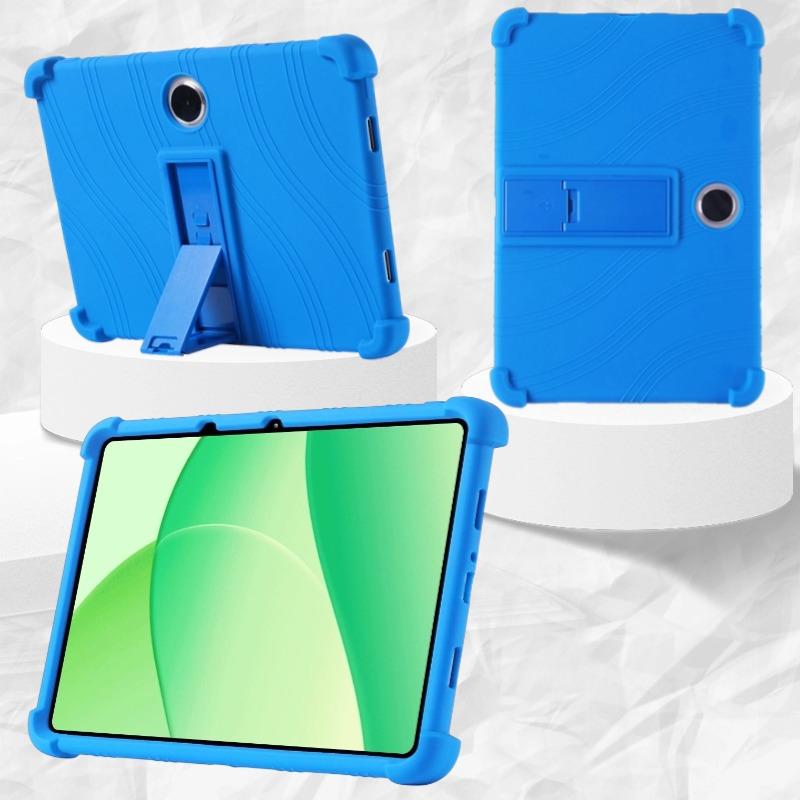 Мягкий силиконовый чехол для OnePlus Pad Lite 2025 11" 2 Pro 3 13.2" 12.1" Go 11.61" Чехол с регулируемой подставкой Безопасный для детей Ударопрочный корпус