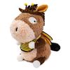 New Cute Bee Donkey Doll Plush Toy Doll Children Sleeping Comfort Doll Pillow Gift for Girls