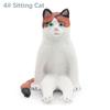 Lifelike Realistic Pet Figurines PVC Cat Action Figures Cute Simulation Pet  Car Decoration
