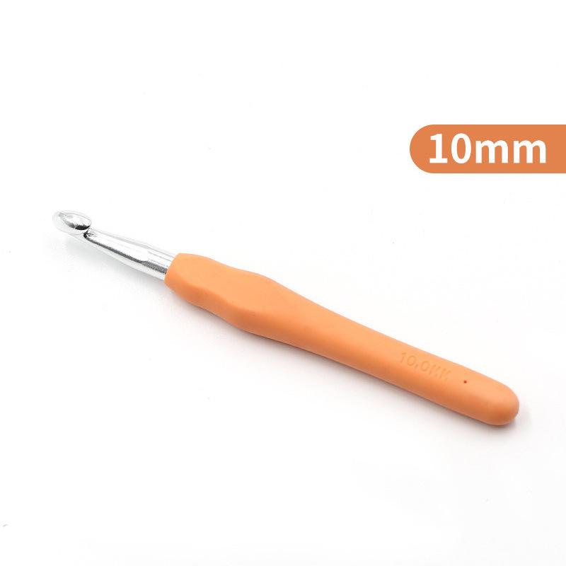 Набор инструментов для вязания крючком с мягкой ручкой для домашнего хозяйства, спицы для вязания свитеров, вязание крючком своими руками, сумка для шарфа, игла с двойной головкой для шерсти