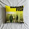 Bbanana Fish Anime Cushion Cover Inches Farmhouse Decor Home Throw Pillow Covers For Couch Decorations
