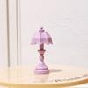 1 шт., имитация освещения конфетного цвета, мини-настольная лампа, украшение для кукольного домика, лампы для декора, аксессуары, миниатюрная модель игрушки для кукольного домика