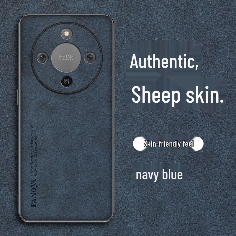 Honor X70 Деловой чехол из овечьей кожи с защитой от падений