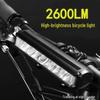 Велосипедный фонарь 2600 лм высокой яркости для шоссейных и горных велосипедов - Модель для ночной езды, трансграничная