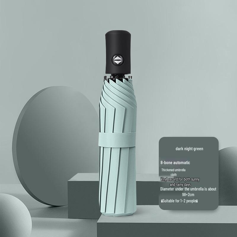 Автоматический складной зонт с 24 спицами, ветрозащитный, для мужчин, для дождя или солнца, с защитой от УФ-лучей