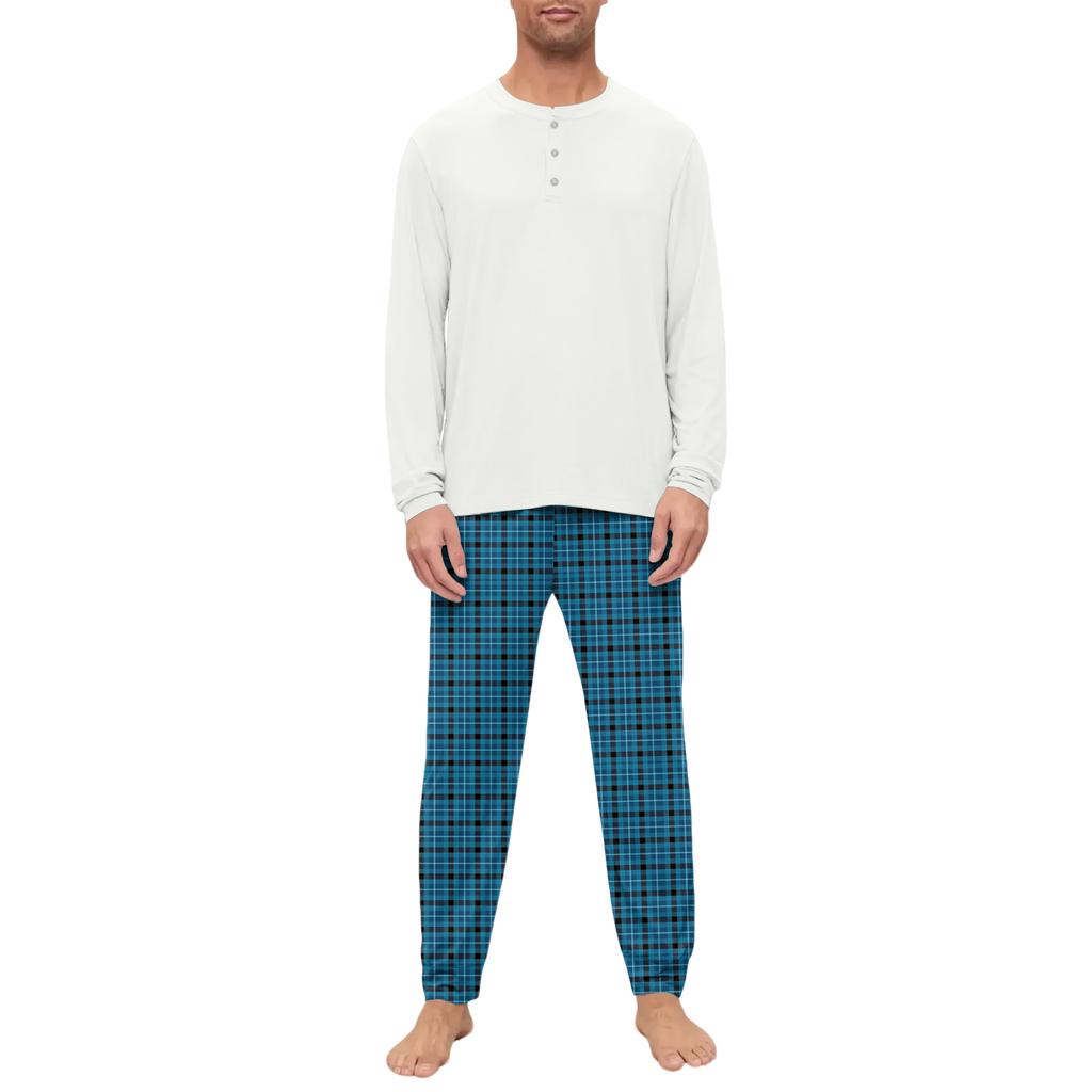 Men's Pajama Set, Long Sleeve And Long Pants, Two-piece Set