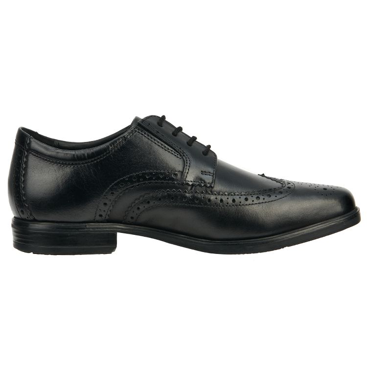 Clarks Верхний слой Коровья кожа Дерби Броги Деловые Формальные Кожаная Обувь Мужская Обувь Черный 261612538
