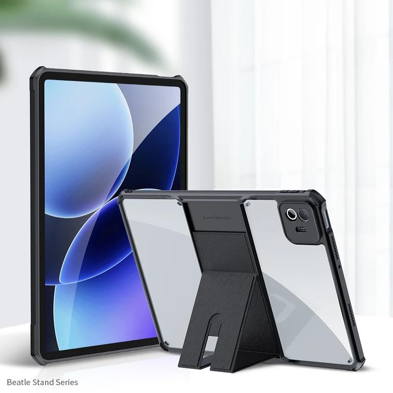 Чехол для Xiaomi Pad 5 6 7 Ultra 8 Pro Redmi Pad SE pad 2 pro Mi Pad 6S Pro 12.4" Чехол для планшета Подушка безопасности Ударопрочный Невидимый Магнитный Держатель-подставка