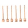 50Pcs/set Household Wooden Jam Honey Dipper Jar Dispensing Collecting Stirring Rod Stick 10cm