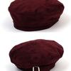 Универсальная химия Берет из винной замши с поясом Берет