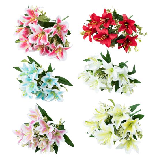 Премиум-поддельный цветок долговечный декоративный орнамент