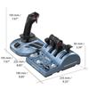 Thrustmaster TCA Captain Pack X Airbus Edition, эргономичная копия Airbus Sidestick и Throttle Quadrant, официально лицензированная для Xbox Series