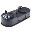 Mini Vinyl Record Player, Turntable with USB MP3 Conversion, Dual Speed 33/45 RPM