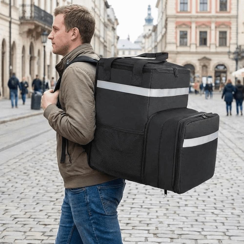 Waterproof Expandable Cooler Bag Large Capacity Thermal Food Storage Bag Outdoor