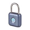 Mini Fingerprint Padlock USB Rechargeable Fingerprint Lock 20 Fingerprints IPX2 Splashproof