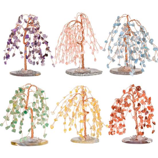 Искусственный кристалл, украшение в виде дерева, изысканное качество изготовления, камни на удачу, денежное дерево для украшения дома и офиса, секс-одежда для взрослых