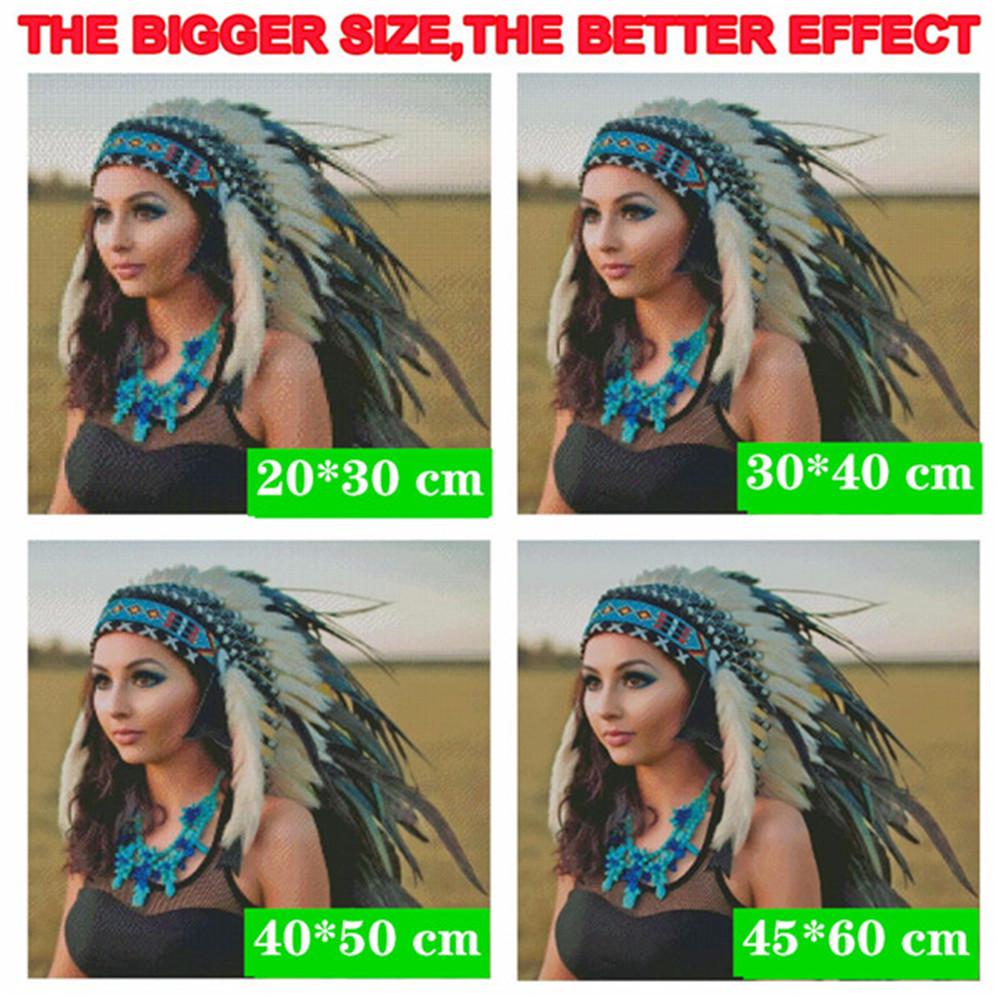 HUACAN 5D DIY Алмазная картина Полная дрель Пейзажная живопись Алмазная вышивка Мозаика Вышивка крестом