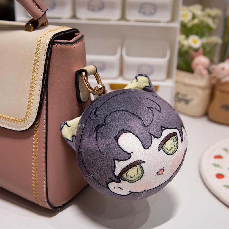 Подушка Love & Deepspace: Ци Ю Спинка для кровати и Шен Плюшевый Данго Брелок - Ультрамягкий компаньон для сна