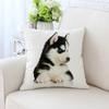 Милая собака Декоративная наволочка для автомобиля Украшения для офиса Гостиная Диван Домашняя наволочка