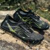 Man Woman Hiking Shoes Breathable Water Shoes Outdoor Upstream Climbing Aqua Elastic Trekking Shoes Lightweight Sneakers