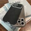 Matte Suede Leather Phone Case For iPhone 16 15 14 13 12 11 Pro Max Plus Lambskin Camera Protection Shockproof Bumper Soft Cover